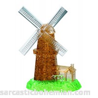 Bepuzzled Original 3D Crystal Windmill Puzzle 64 Piece Windmill B01G5Y4CD0